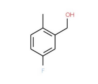 5-Fluoro-2-methylbenzyl alcohol (CAS 22062-54-0) - chemical structure image