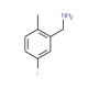 5-Fluoro-2-methylbenzylamine (CAS 261951-69-3) - chemical structure image