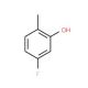 5-Fluoro-2-methylphenol (CAS 452-85-7) - chemical structure image