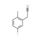 5-Fluoro-2-methylphenylacetonitrile (CAS 80141-97-5) - chemical structure image