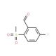 5-Fluoro-2-(methylsulfonyl)benzaldehyde (CAS 849035-71-8) - chemical structure image