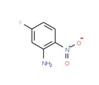 5-Fluoro-2-nitroaniline (CAS 2369-11-1) - chemical structure image