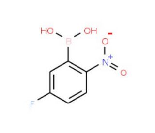 5-Fluoro-2-nitrobenzeneboronic acid - chemical structure image