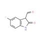 5-Fluoro-2-oxoindoline-3-carbaldehyde - chemical structure image