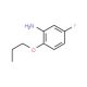 5-Fluoro-2-propoxyaniline - chemical structure image
