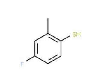 5-Fluoro-2-thiotoluene (CAS 884494-74-0) - chemical structure image