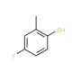 5-Fluoro-2-thiotoluene (CAS 884494-74-0) - chemical structure image