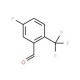 5-Fluoro-2-(trifluoromethyl)benzaldehyde (CAS 90381-08-1) - chemical structure image