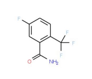 5-Fluoro-2-(trifluoromethyl)benzamide - chemical structure image