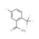 5-Fluoro-2-(trifluoromethyl)benzamide - chemical structure image
