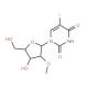5-Fluoro-2′-O-methyluridine (CAS 61671-80-5) - chemical structure image