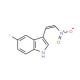 5-Fluoro-3-(2-nitrovinyl)indole (CAS 208645-53-8) - chemical structure image