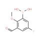 5-Fluoro-3-formyl-2-methoxyphenylboronic acid (CAS 1072951-73-5) - chemical structure image