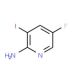 5-Fluoro-3-iodo-pyridin-2-ylamine (CAS 823218-51-5) - chemical structure image