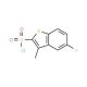 5-Fluoro-3-methylbenzo[b]thiophene-2-sulphonyl chloride - chemical structure image