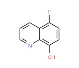 5-Fluoro-8-quinolinol (CAS 387-97-3) - chemical structure image