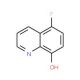 5-Fluoro-8-quinolinol (CAS 387-97-3) - chemical structure image