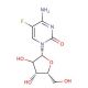 5-Fluoro Cytidine (CAS 2341-22-2) - chemical structure image