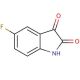 5-Fluoro isatin (CAS 443-69-6) - chemical structure image
