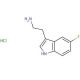 5-Fluoro-tryptamine hydrochloride (CAS 2711-58-2) - chemical structure image