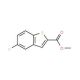 5-Fluorobenzo[b]thiophene-2-carboxylic acid methyl ester (CAS 154630-32-7) - chemical structure image