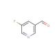 5-Fluoronicotinaldehyde (CAS 39891-04-8) - chemical structure image