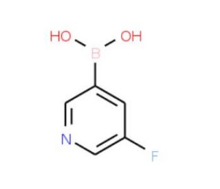 5-Fluoropyridine-3-boronic acid (CAS 872041-86-6) - chemical structure image