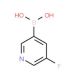 5-Fluoropyridine-3-boronic acid (CAS 872041-86-6) - chemical structure image