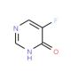 5-Fluoropyrimidin-4-ol (CAS 671-35-2) - chemical structure image