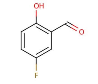 5-Fluorosalicylaldehyde (CAS 347-54-6) - chemical structure image