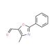 5-Formyl-4-methyl-2-phenyl-1,3-oxazole (CAS 953408-85-0) - chemical structure image