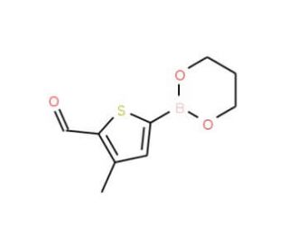 5-Formyl-4-methylthiophene-2-boronic acid 1,3-propanediol ester (CAS 374537-98-1) - chemical structure image