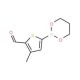 5-Formyl-4-methylthiophene-2-boronic acid 1,3-propanediol ester (CAS 374537-98-1) - chemical structure image
