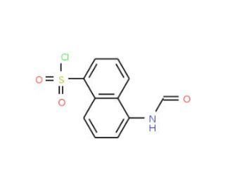 5-Formylamino-naphthalene-1-sulfonyl chloride - chemical structure image