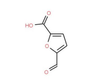 5-Formylfuran-2-carboxylic Acid (CAS 13529-17-4) - chemical structure image