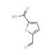 5-Formylfuran-2-carboxylic Acid (CAS 13529-17-4) - chemical structure image