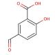 5-Formylsalicylic acid (CAS 616-76-2) - chemical structure image