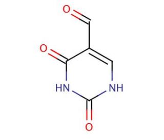 5-Formyluracil (CAS 1195-08-0) - chemical structure image