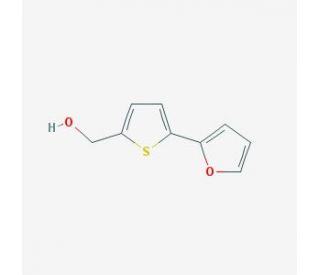 (5-Fur-2-ylthiophen-2-yl)methanol - chemical structure image