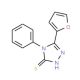 5-Furan-2-yl-4-phenyl-4H-[1,2,4]triazole-3-thiol (CAS 27106-16-7) - chemical structure image