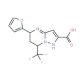 5-Furan-2-yl-7-trifluoromethyl-4,5,6,7-tetrahydro-pyrazolo[1,5-a]pyrimidine-2-carboxylic acid (CAS 381175-08-2) - chemical st