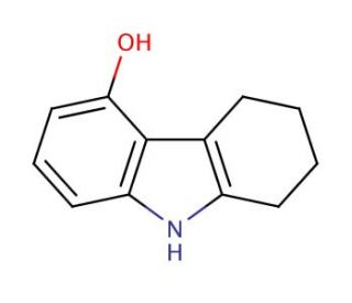 5-Hydroxy-2,3,4,9-tetrahydrocarbazole - chemical structure image