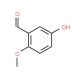 5-Hydroxy-2-methoxybenzaldehyde (CAS 35431-26-6) - chemical structure image