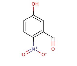 5-Hydroxy-2-nitrobenzaldehyde (CAS 42454-06-8) - chemical structure image
