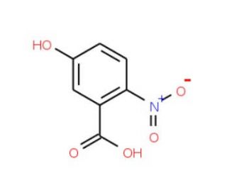 5-Hydroxy-2-nitrobenzoic acid (CAS 610-37-7) - chemical structure image
