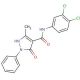5-Hydroxy-3-methyl-1-phenyl-1H-pyrazole-4-carboxylic acid (3,4-dichloro-phenyl)-amide - chemical structure image