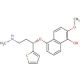 5-Hydroxy-6-methoxy Duloxetine Hydrochloride (CAS 741693-79-8) - chemical structure image