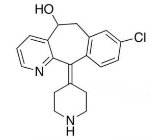 5-Hydroxy Desloratadine (CAS 117811-12-8) - chemical structure image