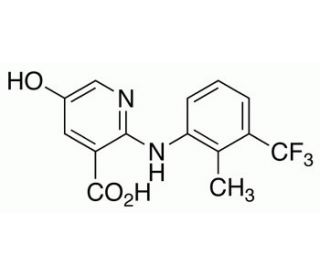 5-Hydroxy Flunixin (CAS 75369-61-8&#0;) - chemical structure image