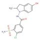 5-Hydroxy Indapamide (CAS 126750-70-7) - chemical structure image